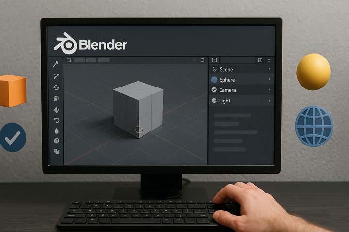 بازی سازی در Blender